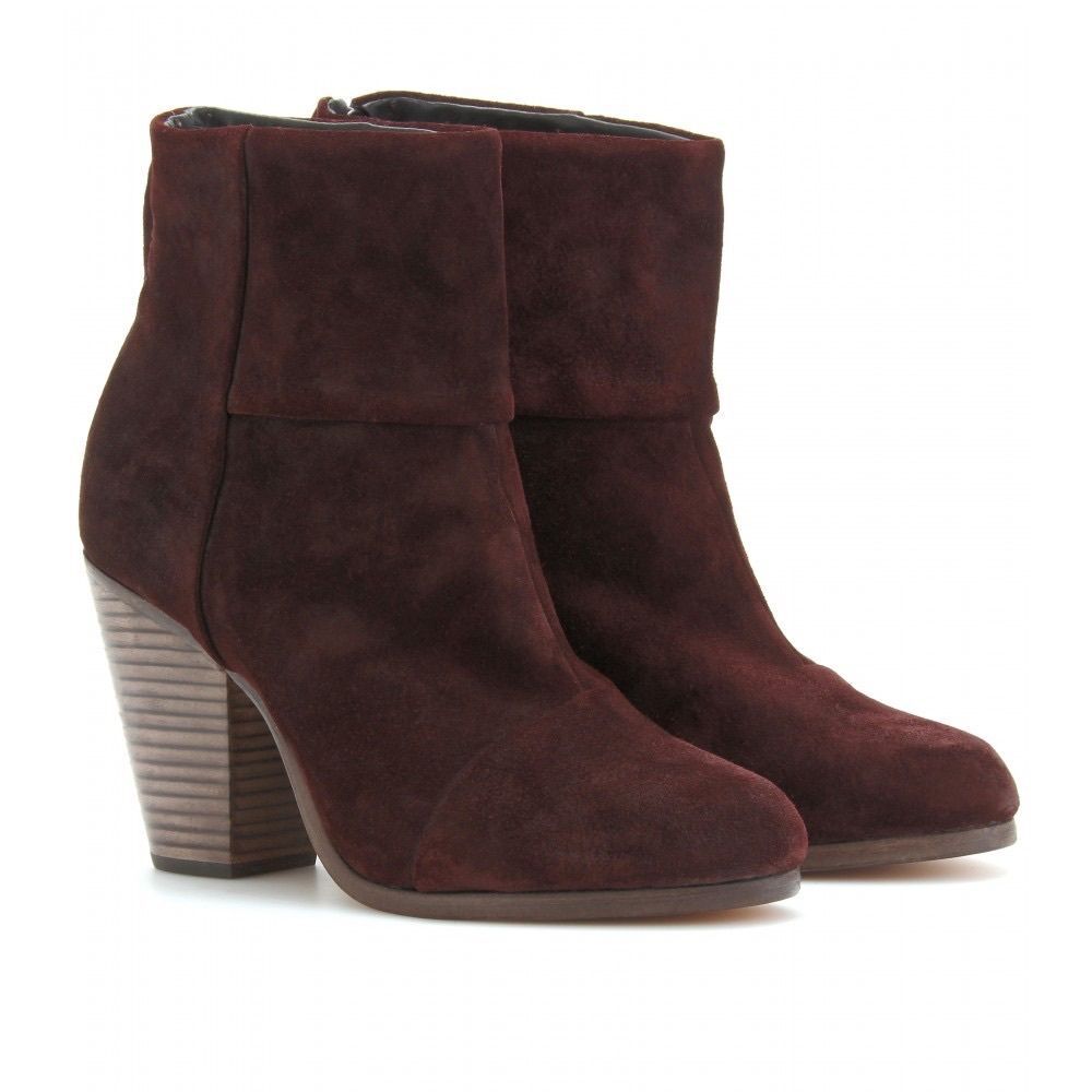 Rag & Bone Classic Newbury boots in Espresso Brown Suede